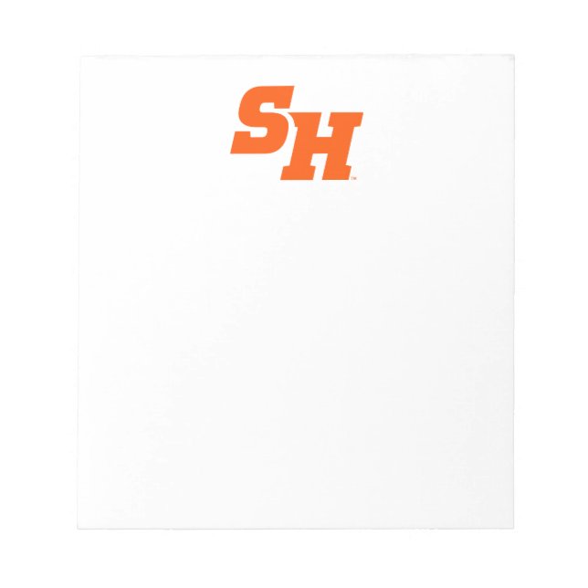 Sam Houston State University SH Wordmark Notepad (Front)
