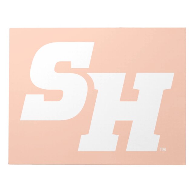 Sam Houston State University SH Wordmark Notepad (Front)