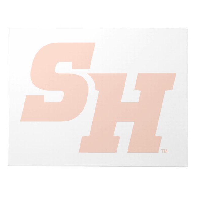 Sam Houston State University SH Wordmark Notepad (Front)