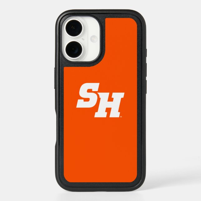 Sam Houston State University SH Wordmark Otterbox iPhone Case (Back)