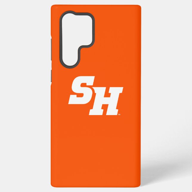 Sam Houston State University SH Wordmark Samsung Galaxy Case (Back)