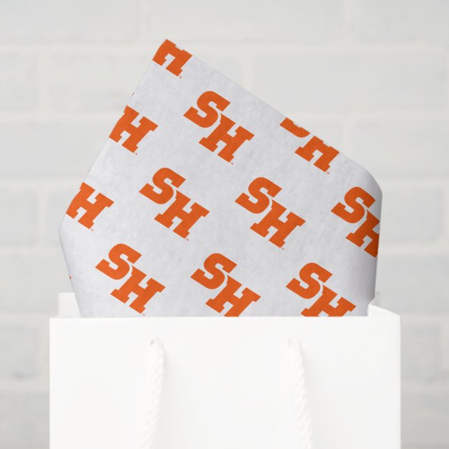 Sam Houston State University SH Wordmark Tissue Paper (Gift Bag)