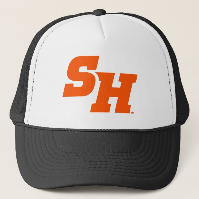 Sam Houston State University SH Wordmark Trucker Hat (Front)