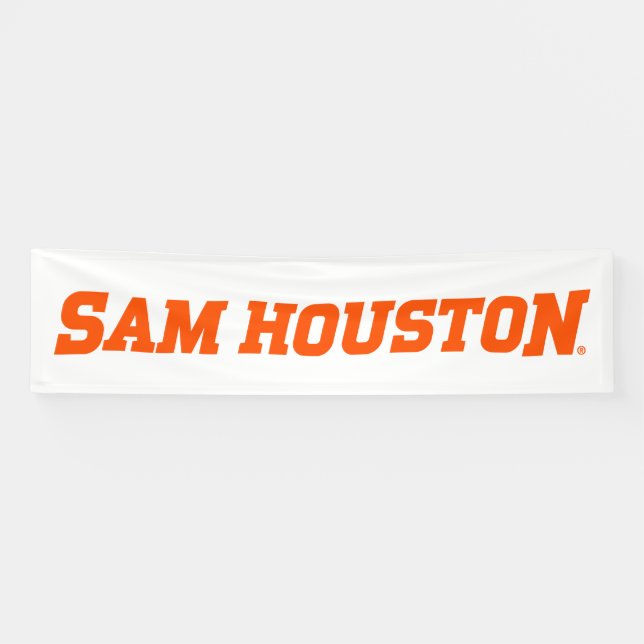 Sam Houston State University Wordmark Banner (Horizontal)