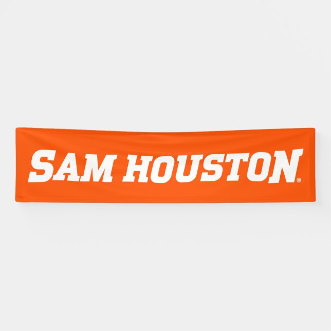 Sam Houston State University Wordmark Banner (Horizontal)