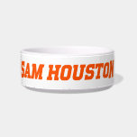 Sam Houston State University Wordmark Bowl<br><div class="desc">This dynamic design proudly showcases the official wordmark logo of Sam Houston State University. The bold letters of "SAM HOUSTON" are presented in a powerful, assertive typeface, conveying a sense of institutional strength and tradition. This impactful and recognizable design embodies the spirit, pride, and identity of Sam Houston State University,...</div>