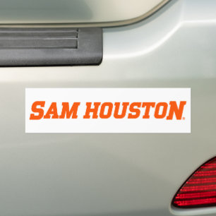Sam Houston State University Wordmark Bumper Sticker