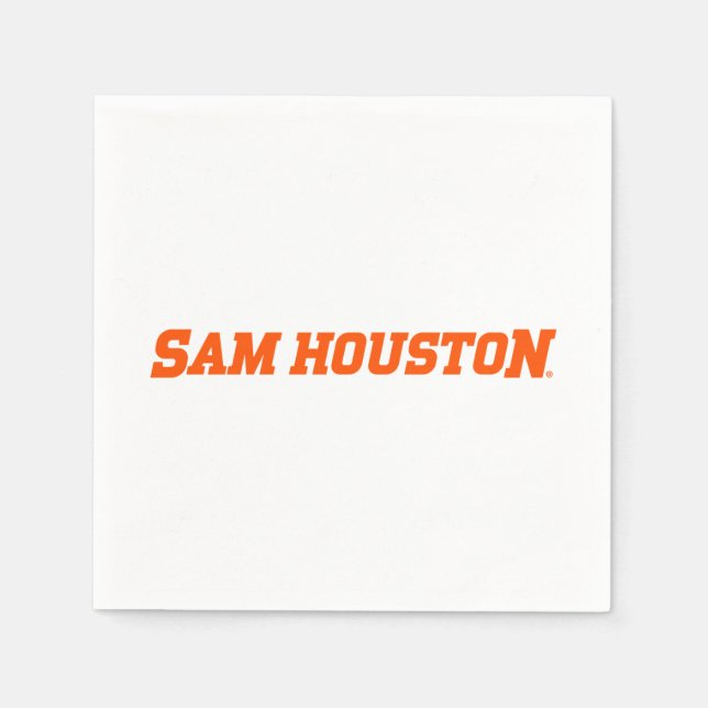 Sam Houston State University Wordmark Napkins (Front)