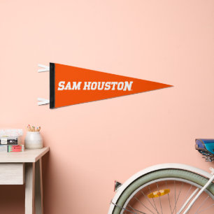 Sam Houston State University Wordmark Pennant Flag