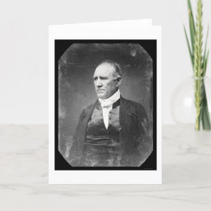 Sam Houston Texas Daguerreotype 1841 Card