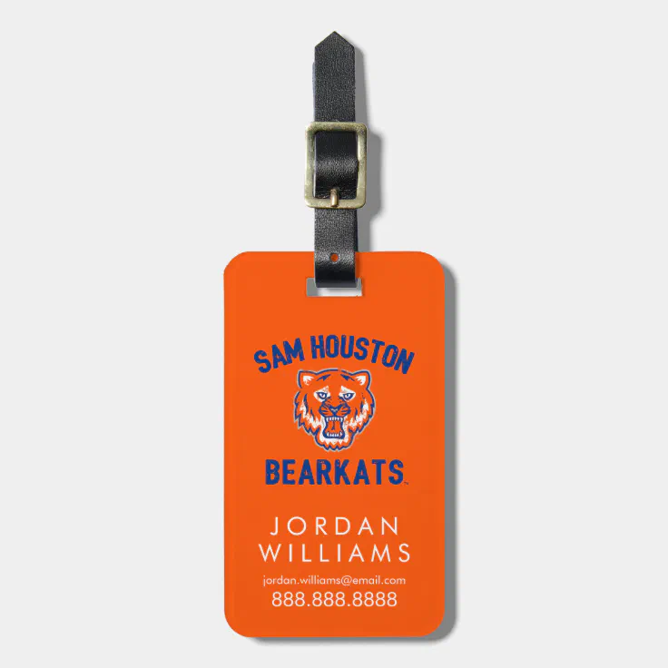 Sam Houston University Vintage Luggage Tag Zazzle
