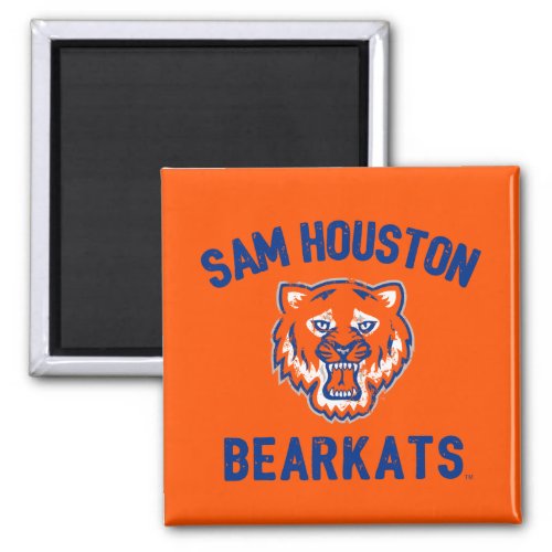 Sam Houston University Vintage Magnet