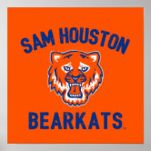 Sam Houston State University Bearkats Basic Block Hoodie - Orange