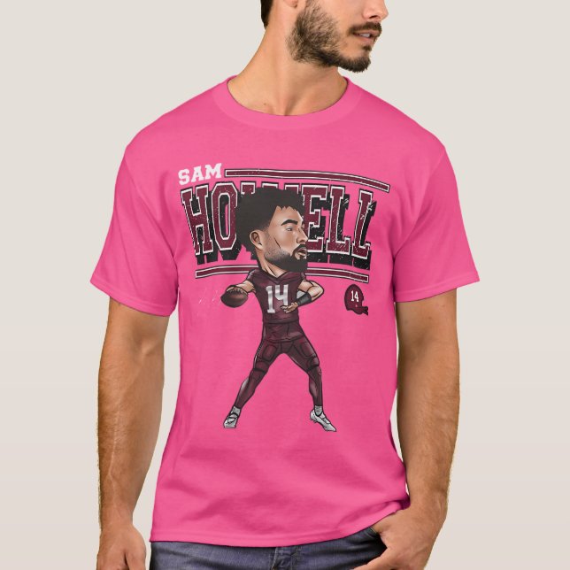 Sam Howell Cartoon T-Shirt (Front)