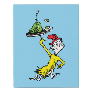 Sam I Am Faux Canvas Print