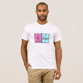 Sam periodic table name shirt (Front Full)