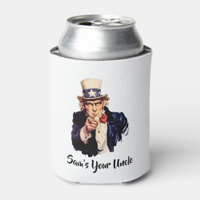 Sam’s Your Uncle Can Cooler (Can Front)