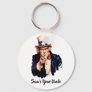 Sam’s Your Uncle Keychain