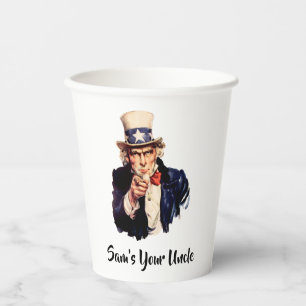 Sam’s Your Uncle Paper Cups
