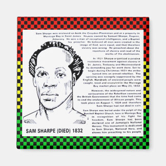 Sam Sharpe Sign in Montego Bay Magnet