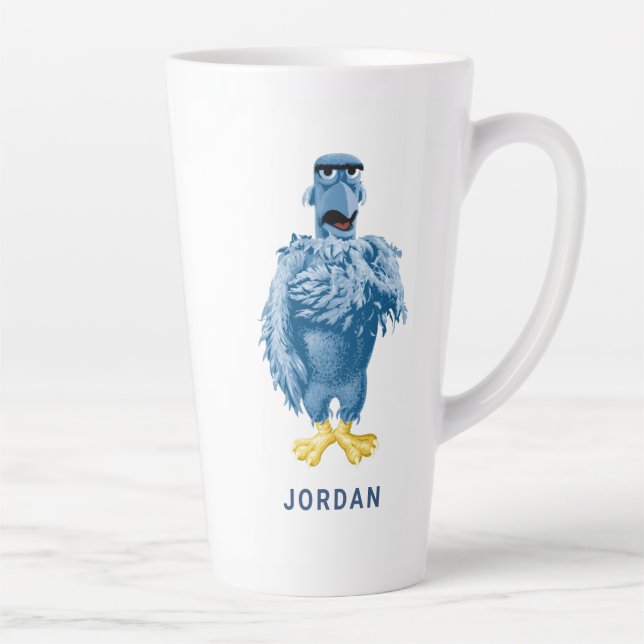 Sam the Eagle Mouth Open Latte Mug (Right)