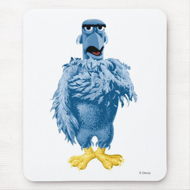 Sam the Eagle Mouth Open Mouse Pad (Front)