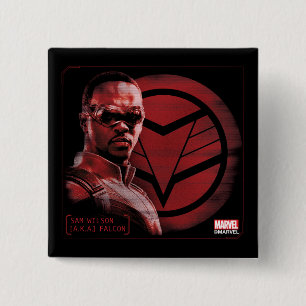 Sam Wilson A.K.A. The Falcon Button