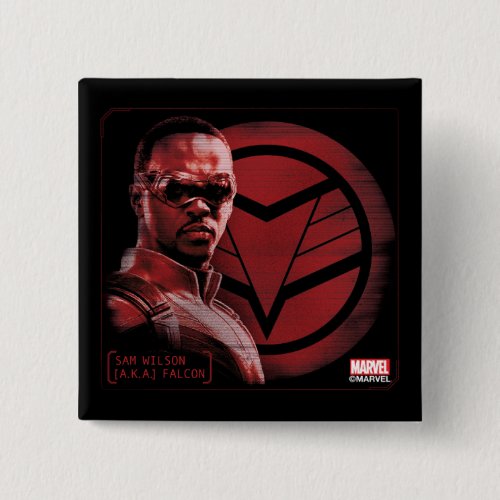 Sam Wilson AKA The Falcon Button