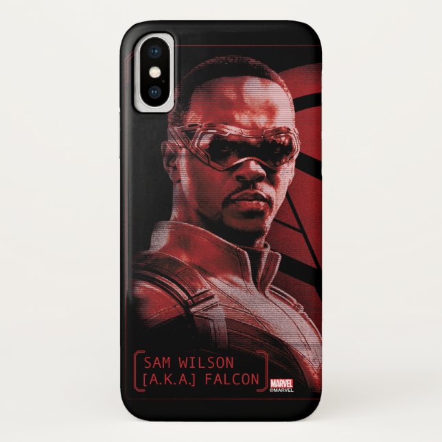 Sam Wilson A.K.A. The Falcon Case-Mate iPhone Case (Back)