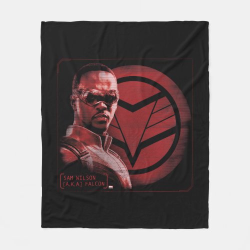 Sam Wilson AKA The Falcon Fleece Blanket