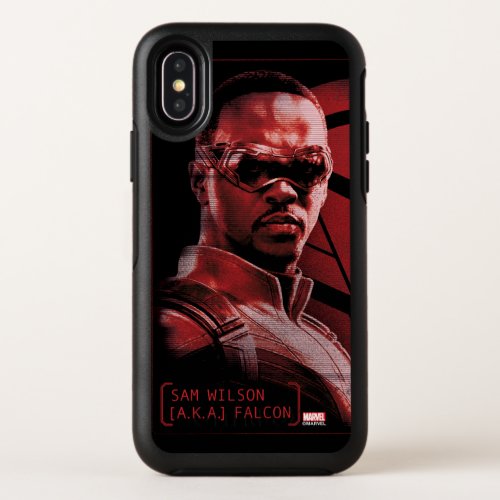 Sam Wilson AKA The Falcon OtterBox Symmetry iPhone X Case