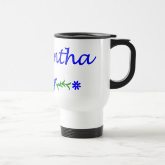 Samantha (Blue Butterfly) Travel Mug