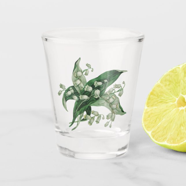 Samantha Lily 2 Shot Glass (Front)