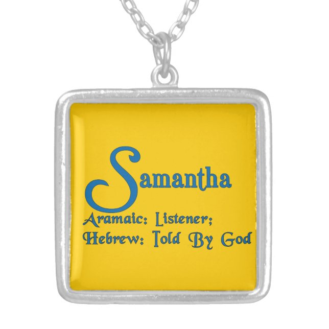 Samantha Necklace (Front)