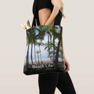 Sámara Beach All Over Print Tote Bag