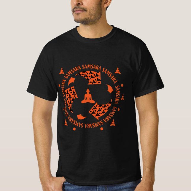 Samara Buddhist  - Nirvana Buddhism    T-Shirt (Front)
