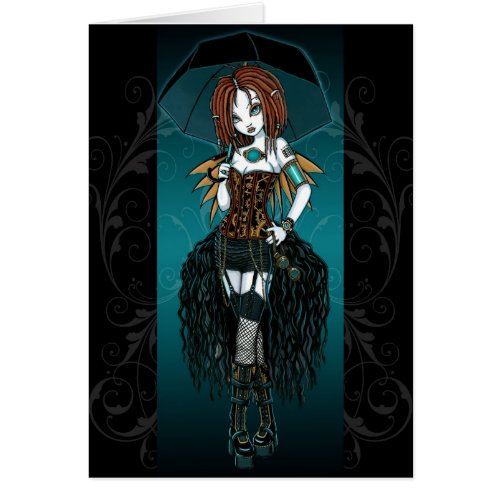 Samara Steampunk Cybergoth Fairy Card