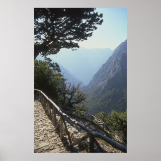 Samaria Gorge, Crete Poster
