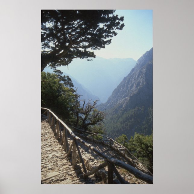 Samaria Gorge, Crete Poster (Front)