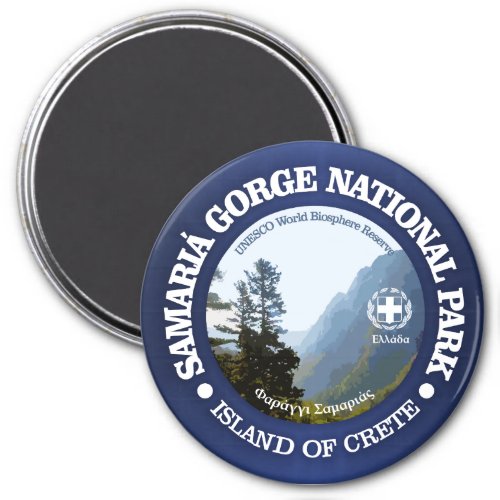 Samaria Gorge National Park Magnet