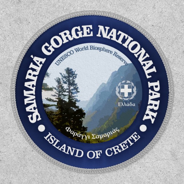 Samaria Gorge National Park  Patch (Front)