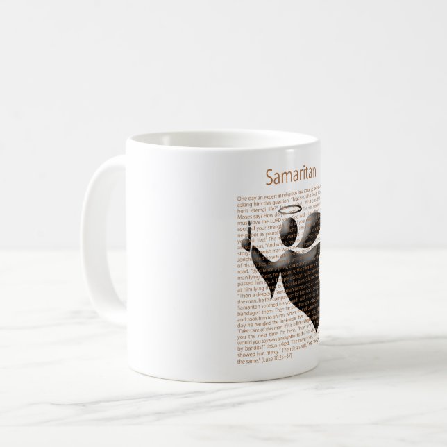 Samaritan Coffee Mug (Front Left)