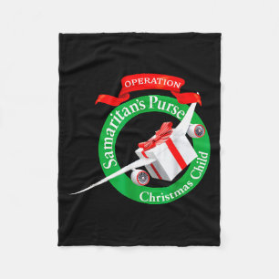 Samaritan's Purse Operation Christmas Child Funny Fleece Blanket