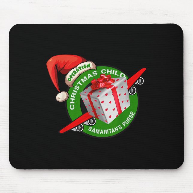 Samaritan's Purse Operation Christmas Child Funny  Mouse Pad (Front)