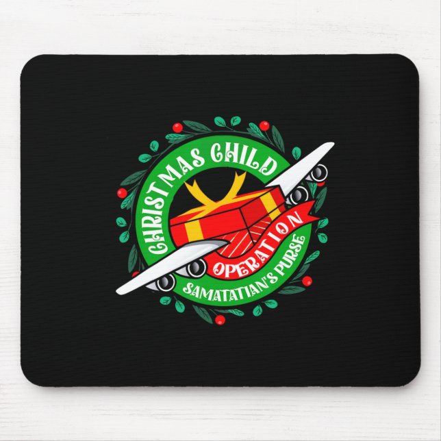 Samaritan's Purse Operation Christmas Child Meme C Mouse Pad (Front)
