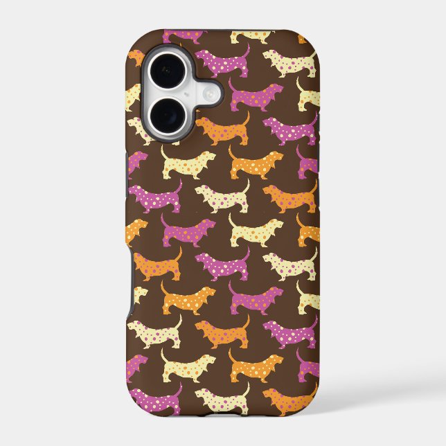 Samba Bassets Iphone Case (Back)
