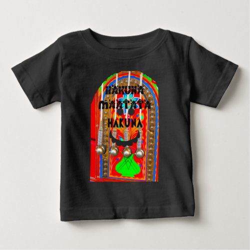 Samba Carnival colors Hakuna Matata blingspng Baby T_Shirt