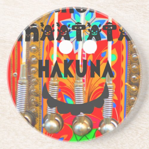Samba Carnival colors Hakuna Matata blingspng Drink Coaster
