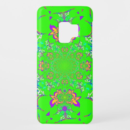 Samba Colorful Bright floral damask design colors Case_Mate Samsung Galaxy S9 Case