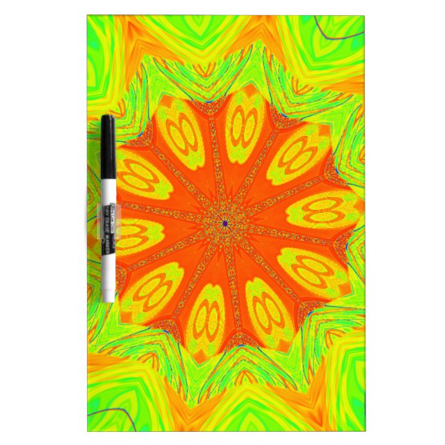 Samba Motif Art Print Dry-Erase Board (Front)